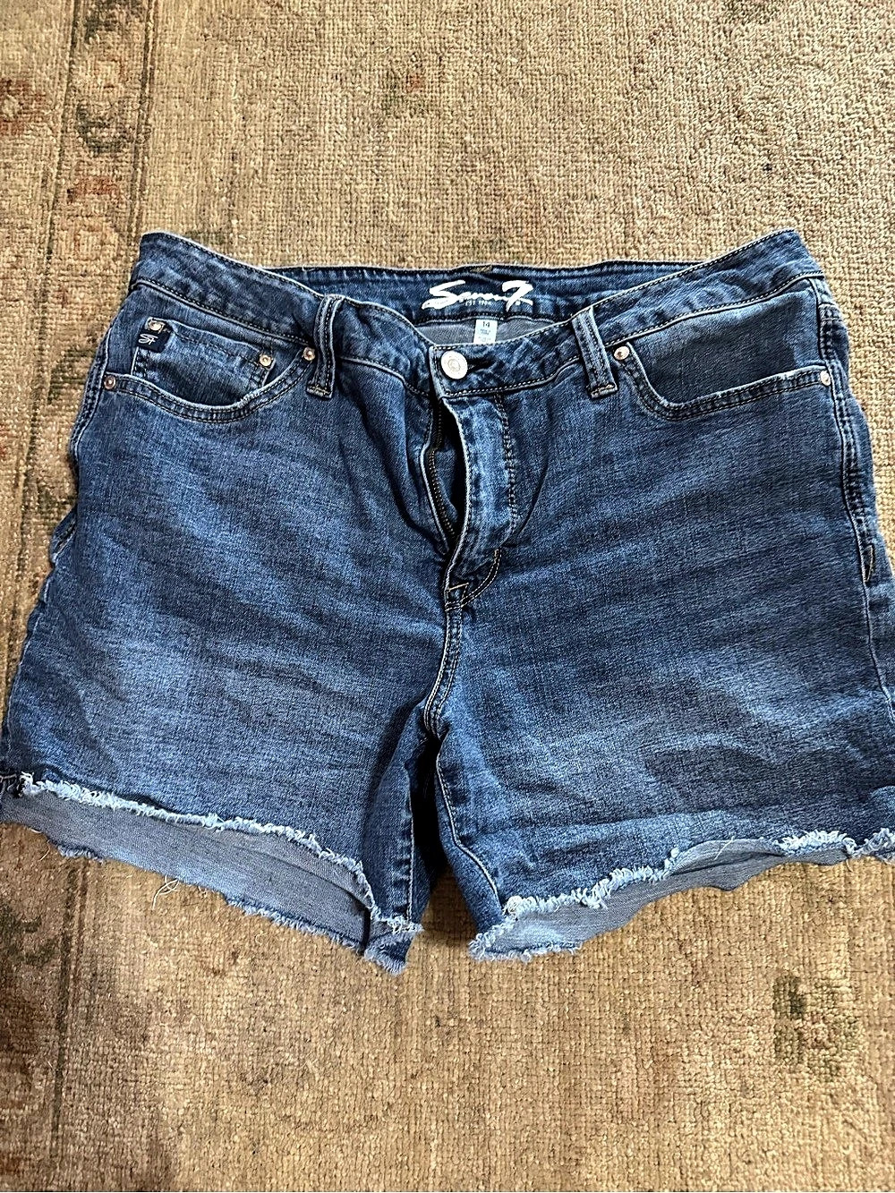 Seven7 The Weekend Short Women's Denim Jean Shorts Size 14